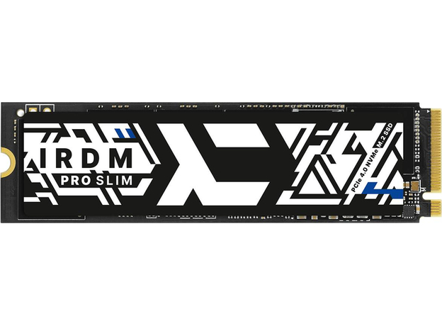 SSD диск Goodram IRDM Pro SLIM 4TB M.2 2280 PCIe 4.0 x4 NVMe 3D NAND TLC (IRP-SSDPR-P44S-4K0-80)  SSD диск Goodram IRDM Pro SLIM 4TB M.2 2280 PCIe 4.0 x4 NVMe 3D NAND TLC (IRP-SSDPR-P44S-4K0-80)