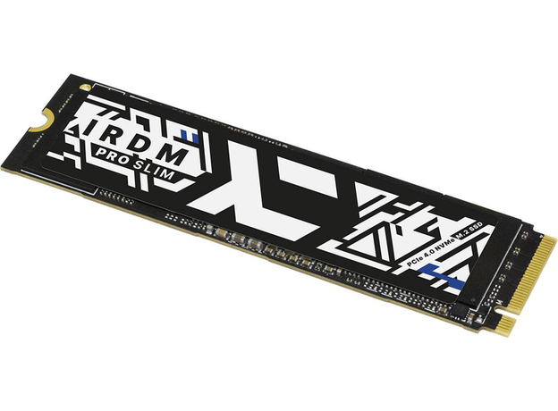 SSD диск Goodram IRDM Pro SLIM 4TB M.2 2280 PCIe 4.0 x4 NVMe 3D NAND TLC (IRP-SSDPR-P44S-4K0-80) - изображение 2 SSD диск Goodram IRDM Pro SLIM 4TB M.2 2280 PCIe 4.0 x4 NVMe 3D NAND TLC (IRP-SSDPR-P44S-4K0-80) - изображение 2