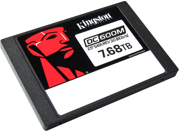 SSD диск Kingston Enterprise DC600M 7.68ТБ 2.5" SATAIII 3D TLC (SEDC600M/7680G) - зображення 2 SSD диск Kingston Enterprise DC600M 7.68ТБ 2.5" SATAIII 3D TLC (SEDC600M/7680G) - зображення 2