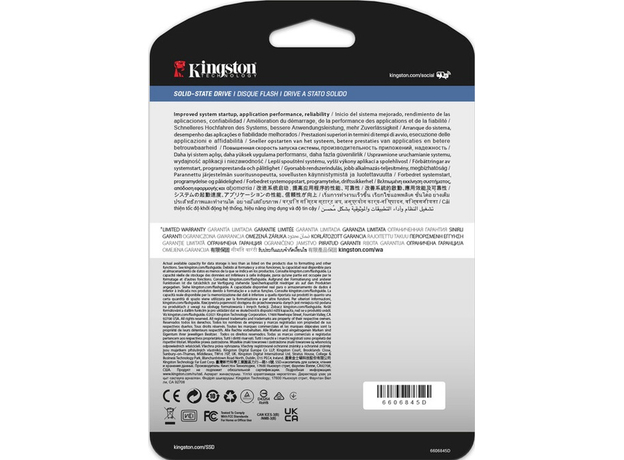 SSD диск Kingston Enterprise DC600M 7.68ТБ 2.5" SATAIII 3D TLC (SEDC600M/7680G) - зображення 4 SSD диск Kingston Enterprise DC600M 7.68ТБ 2.5" SATAIII 3D TLC (SEDC600M/7680G) - зображення 4