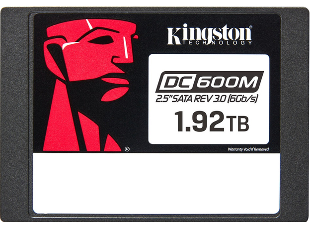 SSD диск Kingston Enterprise DC600M 1.92TB 2.5" SATAIII 3D TLC (SEDC600M/1920G)  SSD диск Kingston Enterprise DC600M 1.92TB 2.5" SATAIII 3D TLC (SEDC600M/1920G)