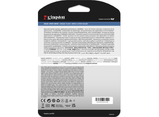 SSD диск Kingston Enterprise DC600M 1.92TB 2.5" SATAIII 3D TLC (SEDC600M/1920G) - зображення 4 SSD диск Kingston Enterprise DC600M 1.92TB 2.5" SATAIII 3D TLC (SEDC600M/1920G) - зображення 4