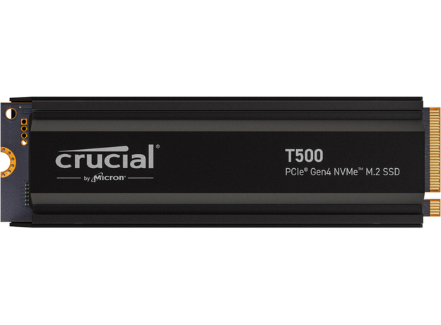 SSD диск Crucial T500 2ТБ M.2 2280 NVMe PCIe 4.0 x4 3D NAND TLC (CT2000T500SSD5)  SSD диск Crucial T500 2ТБ M.2 2280 NVMe PCIe 4.0 x4 3D NAND TLC (CT2000T500SSD5)