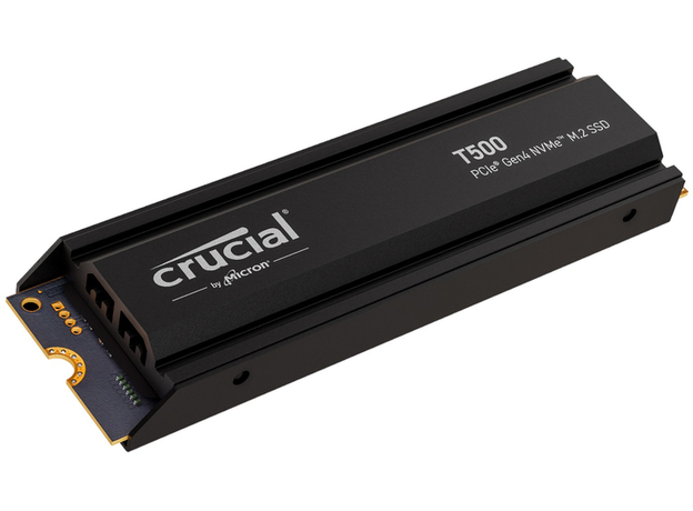 SSD диск Crucial T500 2ТБ M.2 2280 NVMe PCIe 4.0 x4 3D NAND TLC (CT2000T500SSD5) - изображение 2 SSD диск Crucial T500 2ТБ M.2 2280 NVMe PCIe 4.0 x4 3D NAND TLC (CT2000T500SSD5) - изображение 2