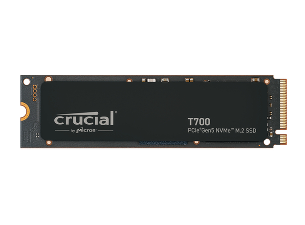 SSD Crucial T700 1TB NVMe 2.0 M.2 2280 PCIe Gen5 x4 3D NAND TLC (CT1000T700SSD3)  SSD Crucial T700 1TB NVMe 2.0 M.2 2280 PCIe Gen5 x4 3D NAND TLC (CT1000T700SSD3)