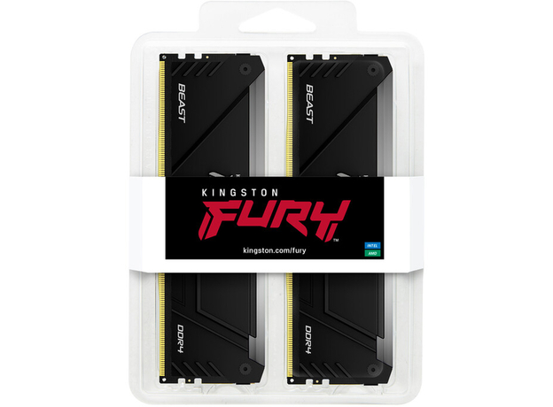 Оперативна пам'ять Kingston Fury DDR4-3600 65536MB PC4-28800 (Kit of 2x32768) Beast RGB 2Rx8 Black (KF436C18BB2AK2/64) - зображення 7 Оперативна пам'ять Kingston Fury DDR4-3600 65536MB PC4-28800 (Kit of 2x32768) Beast RGB 2Rx8 Black (KF436C18BB2AK2/64) - зображення 7