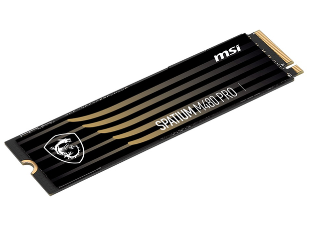 SSD MSI Spatium M480 Pro 1TB NVMe M.2 2280 PCIe 4.0 x4 3D NAND TLC (S78-440L1G0-P83) - зображення 3 SSD MSI Spatium M480 Pro 1TB NVMe M.2 2280 PCIe 4.0 x4 3D NAND TLC (S78-440L1G0-P83) - зображення 3
