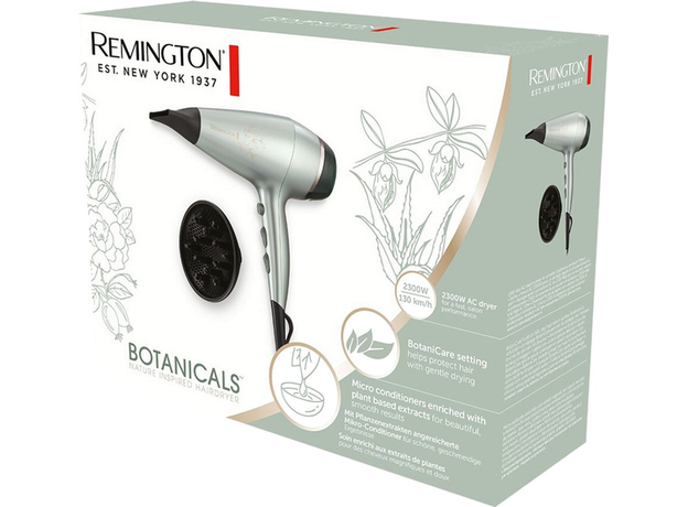 Фен Remington Botanicals AC5860 (5038061140446) - изображение 3 Фен Remington Botanicals AC5860 (5038061140446) - изображение 3
