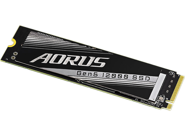 SSD диск Gigabyte Aorus Gen5 12000 2TB M.2 NVMe 2.0 PCIe 5.0 x4 3D NAND (TLC) (AG512K2TB) - изображение 4