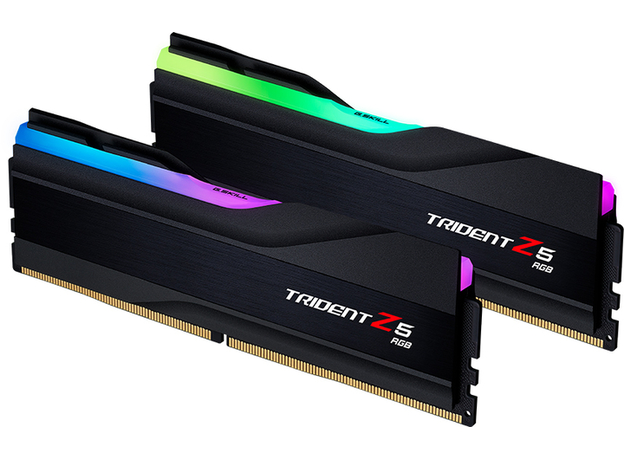 Оперативна пам'ять G.Skill DDR5-7600 32768MB PC5-60800 (Kit of 2x16384) Trident Z5 RGB (F5-7600J3646G16GX2-TZ5RK) - зображення 3 Оперативна пам'ять G.Skill DDR5-7600 32768MB PC5-60800 (Kit of 2x16384) Trident Z5 RGB (F5-7600J3646G16GX2-TZ5RK) - зображення 3