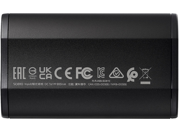 SSD диск Adata SD810 2TB 2.5" USB Type-C 3D NAND TLC Black (SD810-2000G-CBK) - зображення 5 SSD диск Adata SD810 2TB 2.5" USB Type-C 3D NAND TLC Black (SD810-2000G-CBK) - зображення 5