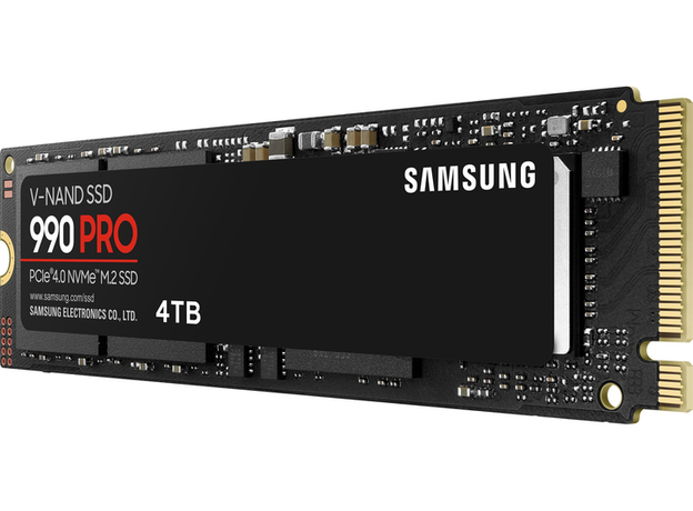 SSD Samsung 990 PRO 4TB M.2 2280 NVMe 2.0 PCIe 4.0 x4 V-NAND TLC (MZ-V9P4T0BW) - зображення 3 SSD Samsung 990 PRO 4TB M.2 2280 NVMe 2.0 PCIe 4.0 x4 V-NAND TLC (MZ-V9P4T0BW) - зображення 3