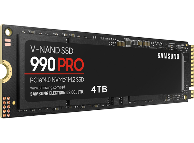 SSD Samsung 990 PRO 4TB M.2 2280 NVMe 2.0 PCIe 4.0 x4 V-NAND TLC (MZ-V9P4T0BW) - зображення 4 SSD Samsung 990 PRO 4TB M.2 2280 NVMe 2.0 PCIe 4.0 x4 V-NAND TLC (MZ-V9P4T0BW) - зображення 4