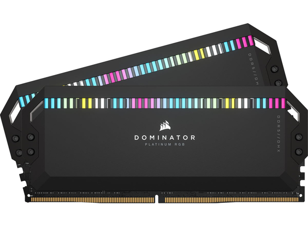 Оперативная память Corsair DDR5-6000 65536MB PC5-48000 (Kit of 2x32768) Dominator Platinum RGB Black (CMT64GX5M2B6000C40) - изображение 2 Оперативная память Corsair DDR5-6000 65536MB PC5-48000 (Kit of 2x32768) Dominator Platinum RGB Black (CMT64GX5M2B6000C40) - изображение 2