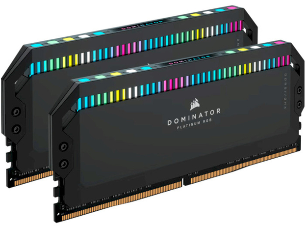 Оперативная память Corsair DDR5-6000 65536MB PC5-48000 (Kit of 2x32768) Dominator Platinum RGB (CMT64GX5M2B6000C30)  Оперативная память Corsair DDR5-6000 65536MB PC5-48000 (Kit of 2x32768) Dominator Platinum RGB (CMT64GX5M2B6000C30)