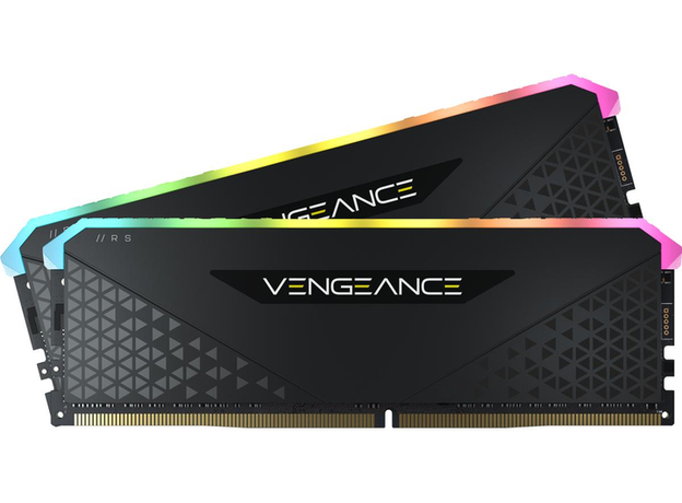 Оперативная память Corsair DDR4-3600 32768MB PC4-28800 (Kit of 2x16384) Vengeance RGB RS Black (CMG32GX4M2D3600C18)  Оперативная память Corsair DDR4-3600 32768MB PC4-28800 (Kit of 2x16384) Vengeance RGB RS Black (CMG32GX4M2D3600C18)