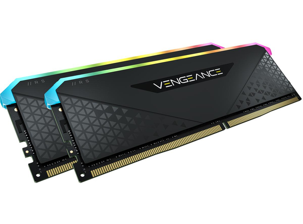 Оперативная память Corsair DDR4-3600 32768MB PC4-28800 (Kit of 2x16384) Vengeance RGB RS Black (CMG32GX4M2D3600C18) - изображение 3 Оперативная память Corsair DDR4-3600 32768MB PC4-28800 (Kit of 2x16384) Vengeance RGB RS Black (CMG32GX4M2D3600C18) - изображение 3