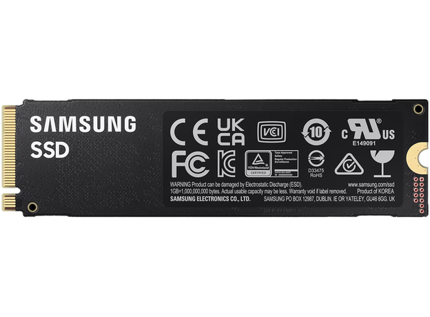 Samsung 980 Pro 2TB M.2 PCIe 4.0 x4 V-NAND 3bit MLC (MZ-V8P2T0BW) - изображение 3 Samsung 980 Pro 2TB M.2 PCIe 4.0 x4 V-NAND 3bit MLC (MZ-V8P2T0BW) - изображение 3