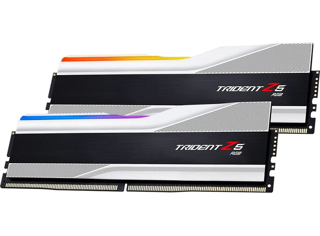 Оперативная память G.Skill DDR5-6000 65536MB PC5-48000 (Kit of 2x32768) Trident Z5 RGB White (F5-6000J3040G32GX2-TZ5RW) - изображение 2 Оперативная память G.Skill DDR5-6000 65536MB PC5-48000 (Kit of 2x32768) Trident Z5 RGB White (F5-6000J3040G32GX2-TZ5RW) - изображение 2