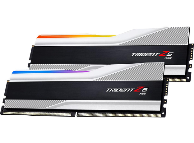 Оперативна пам'ять G.Skill DDR5-8000 32768MB PC5-64000 (Kit of 2x16384) Trident Z5 RGB Silver (F5-8000J3848H16GX2-TZ5RS) - зображення 4 Оперативна пам'ять G.Skill DDR5-8000 32768MB PC5-64000 (Kit of 2x16384) Trident Z5 RGB Silver (F5-8000J3848H16GX2-TZ5RS) - зображення 4