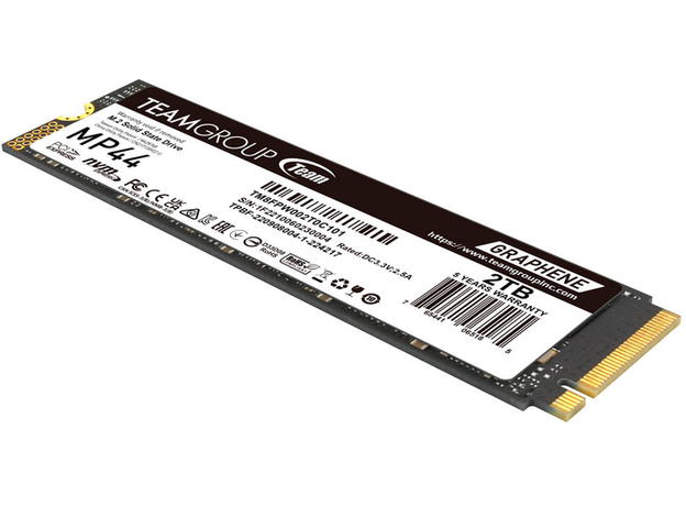 SSD диск Team Group MP44 2TB M.2 2280 PCIe 4.0 x4 3D NAND QLC (TM8FPW002T0C101) - изображение 3 SSD диск Team Group MP44 2TB M.2 2280 PCIe 4.0 x4 3D NAND QLC (TM8FPW002T0C101) - изображение 3