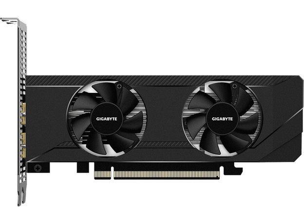 Gigabyte PCI-Ex Radeon RX 6400 D6 Low Profile 4G 4GB GDDR6 (64bit) (2321/16000) (HDMI, DisplayPort) (GV-R64D6-4GL)  Gigabyte PCI-Ex Radeon RX 6400 D6 Low Profile 4G 4GB GDDR6 (64bit) (2321/16000) (HDMI, DisplayPort) (GV-R64D6-4GL)