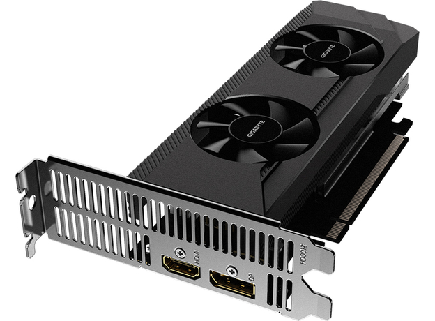 Gigabyte PCI-Ex Radeon RX 6400 D6 Low Profile 4G 4GB GDDR6 (64bit) (2321/16000) (HDMI, DisplayPort) (GV-R64D6-4GL) - изображение 3 Gigabyte PCI-Ex Radeon RX 6400 D6 Low Profile 4G 4GB GDDR6 (64bit) (2321/16000) (HDMI, DisplayPort) (GV-R64D6-4GL) - изображение 3