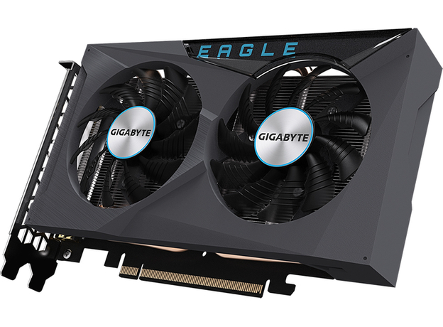 Gigabyte PCI-Ex Radeon RX 6400 Eagle 4G 4GB GDDR6 (64bit) (2321/16000) (HDMI, DisplayPort) (GV-R64EAGLE-4GD) - изображение 3 Gigabyte PCI-Ex Radeon RX 6400 Eagle 4G 4GB GDDR6 (64bit) (2321/16000) (HDMI, DisplayPort) (GV-R64EAGLE-4GD) - изображение 3