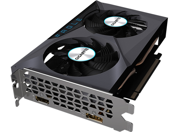 Gigabyte PCI-Ex Radeon RX 6400 Eagle 4G 4GB GDDR6 (64bit) (2321/16000) (HDMI, DisplayPort) (GV-R64EAGLE-4GD) - изображение 4 Gigabyte PCI-Ex Radeon RX 6400 Eagle 4G 4GB GDDR6 (64bit) (2321/16000) (HDMI, DisplayPort) (GV-R64EAGLE-4GD) - изображение 4