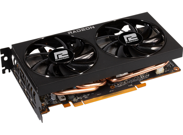 Powercolor PCI-Ex Radeon RX 6600 Fighter 8GB GDDR6 (128bit) (2044/17500) (HDMI, 3 х DisplayPort) (AXRX 6600 8GBD6-3DH) - изображение 3 Powercolor PCI-Ex Radeon RX 6600 Fighter 8GB GDDR6 (128bit) (2044/17500) (HDMI, 3 х DisplayPort) (AXRX 6600 8GBD6-3DH) - изображение 3