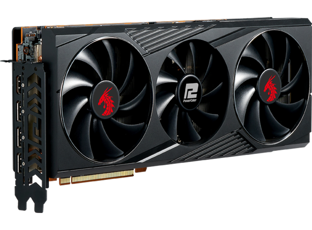 Powercolor PCI-Ex Radeon RX 6800 XT Red Dragon 16GB GDDR6 (256bit) (2310/16000) (HDMI, 3 x DisplayPort) (AXRX 6800XT 16GBD6-3DHR/OC) - изображение 2 Powercolor PCI-Ex Radeon RX 6800 XT Red Dragon 16GB GDDR6 (256bit) (2310/16000) (HDMI, 3 x DisplayPort) (AXRX 6800XT 16GBD6-3DHR/OC) - изображение 2