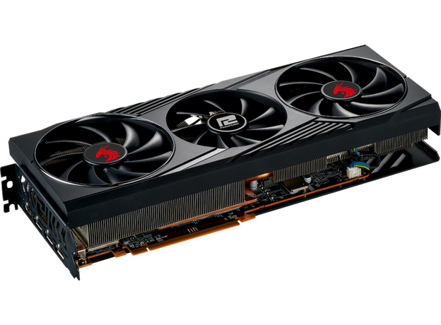 Powercolor PCI-Ex Radeon RX 6800 XT Red Dragon 16GB GDDR6 (256bit) (2310/16000) (HDMI, 3 x DisplayPort) (AXRX 6800XT 16GBD6-3DHR/OC) - изображение 3 Powercolor PCI-Ex Radeon RX 6800 XT Red Dragon 16GB GDDR6 (256bit) (2310/16000) (HDMI, 3 x DisplayPort) (AXRX 6800XT 16GBD6-3DHR/OC) - изображение 3