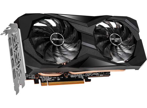 ASRock PCI-Ex Radeon RX 6600 Challenger D 8GB GDDR6 (128bit) (1626/14000) (HDMI, 3 x DisplayPort) (RX6600 CLD 8G) - изображение 2 ASRock PCI-Ex Radeon RX 6600 Challenger D 8GB GDDR6 (128bit) (1626/14000) (HDMI, 3 x DisplayPort) (RX6600 CLD 8G) - изображение 2