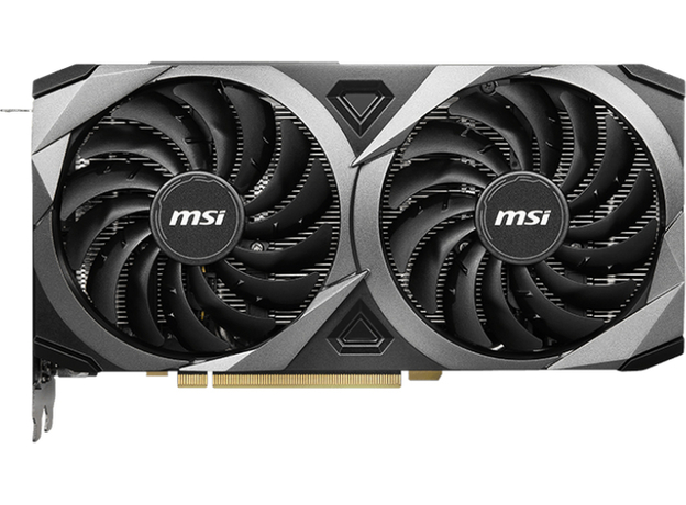 MSI PCI-Ex GeForce RTX 3060 Ventus 2X 8G OC 8GB GDDR6 (128bit) (1695/14000) (HDMI, 3 x DisplayPort) (RTX 3060 VENTUS 2X 8G OC) 