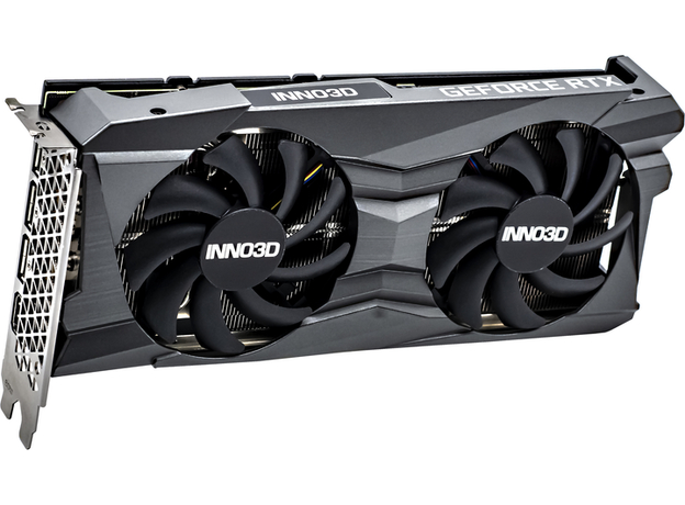 INNO3D PCI-Ex GeForce RTX 3060 Twin X2 12GB GDDR6 (192bit) (1777/15000) (3 x DisplayPort, HDMI) (N30602-12D6-119032AH) - зображення 3 INNO3D PCI-Ex GeForce RTX 3060 Twin X2 12GB GDDR6 (192bit) (1777/15000) (3 x DisplayPort, HDMI) (N30602-12D6-119032AH) - зображення 3