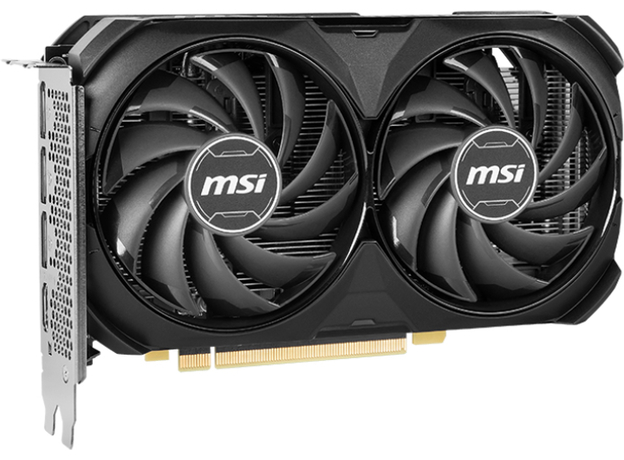 MSI PCI-Ex GeForce RTX 4060 Ti Ventus 2X OC 8GB GDDR6 (128bit) (2565/18000) (1 х HDMI, 3 x DisplayPort) (RTX 4060 Ti VENTUS 2X BLACK 8G) - изображение 2 MSI PCI-Ex GeForce RTX 4060 Ti Ventus 2X OC 8GB GDDR6 (128bit) (2565/18000) (1 х HDMI, 3 x DisplayPort) (RTX 4060 Ti VENTUS 2X BLACK 8G) - изображение 2
