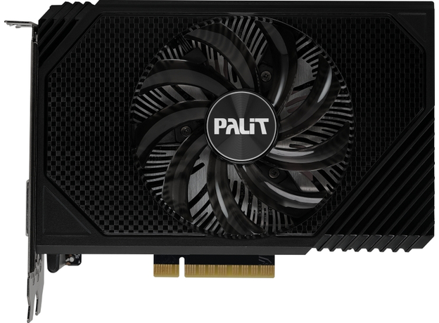 Palit PCI-Ex GeForce RTX 3050 StormX 8GB GDDR6 (128bit) (1552/14000) (1 x DisplayPort, 1 x HDMI, 1 x DVI) (NE63050018P1-1070F)  Palit PCI-Ex GeForce RTX 3050 StormX 8GB GDDR6 (128bit) (1552/14000) (1 x DisplayPort, 1 x HDMI, 1 x DVI) (NE63050018P1-1070F)