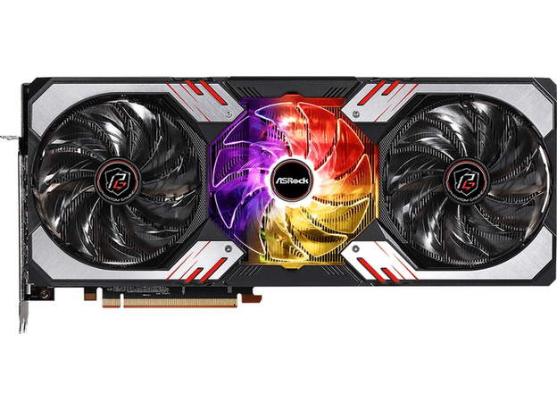 Видеокарта ASRock PCI-Ex Radeon RX 6800 XT Phantom Gaming OC 16GB GDDR6 (256bit) (2310/16000) (HDMI, 3 x DisplayPort) (RX6800XT PG 16GO)  Видеокарта ASRock PCI-Ex Radeon RX 6800 XT Phantom Gaming OC 16GB GDDR6 (256bit) (2310/16000) (HDMI, 3 x DisplayPort) (RX6800XT PG 16GO)