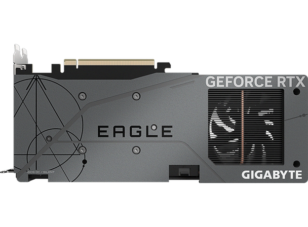 Відеокарта Gigabyte PCI-Ex GeForce RTX 4060 Egle OC 8GB GDDR6 (128bit) (17000) (2 x HDMI, 2 x DisplayPort) (GV-N4060EAGLE OC-8GD) - зображення 4 Відеокарта Gigabyte PCI-Ex GeForce RTX 4060 Egle OC 8GB GDDR6 (128bit) (17000) (2 x HDMI, 2 x DisplayPort) (GV-N4060EAGLE OC-8GD) - зображення 4