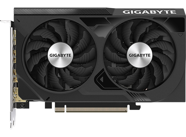 Відеокарта Gigabyte PCI-Ex GeForce RTX 4060 Windforce OC 8GB GDDR6 (128bit) (2475/17000) (2 x HDMI, 2 x DisplayPort) (GV-N4060WF2OC-8GD) 