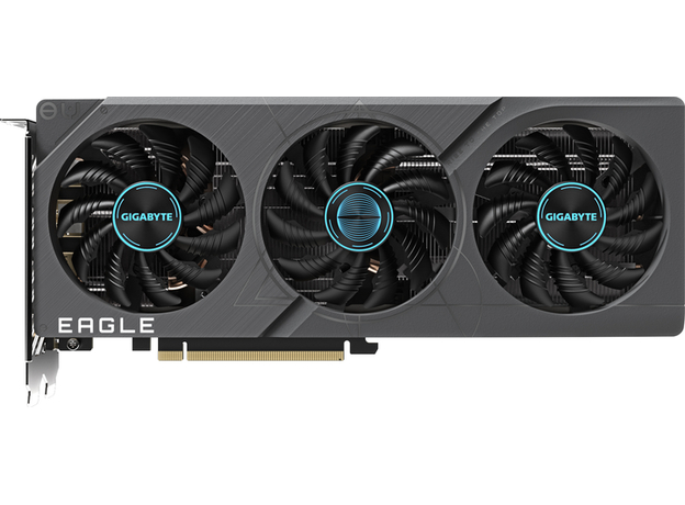 Видеокарта Gigabyte PCI-Ex GeForce RTX 4060 Ti Eagle 8GB GDDR6 (128bit) (2535/18000) (2 x HDMI, 2 x DisplayPort) (GV-N406TEAGLE-8GD)  Видеокарта Gigabyte PCI-Ex GeForce RTX 4060 Ti Eagle 8GB GDDR6 (128bit) (2535/18000) (2 x HDMI, 2 x DisplayPort) (GV-N406TEAGLE-8GD)