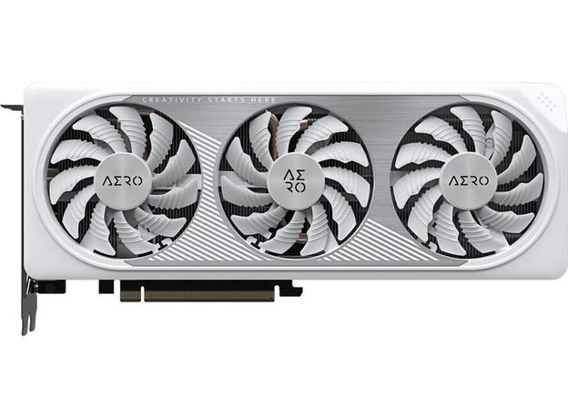 Видеокарта Gigabyte PCI-Ex GeForce RTX 4060 Ti Aero OC 16GB GDDR6 (128bit) (2580/18000) (2 x HDMI, 2 x DisplayPort) (GV-N406TAERO OC-16GD)  Видеокарта Gigabyte PCI-Ex GeForce RTX 4060 Ti Aero OC 16GB GDDR6 (128bit) (2580/18000) (2 x HDMI, 2 x DisplayPort) (GV-N406TAERO OC-16GD)