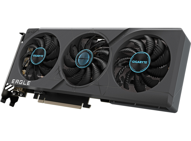 Видеокарта Gigabyte PCI-Ex GeForce RTX 4060 Ti Eagle 8GB GDDR6 (128bit) (2535/18000) (2 x HDMI, 2 x DisplayPort) (GV-N406TEAGLE-8GD) - изображение 2 Видеокарта Gigabyte PCI-Ex GeForce RTX 4060 Ti Eagle 8GB GDDR6 (128bit) (2535/18000) (2 x HDMI, 2 x DisplayPort) (GV-N406TEAGLE-8GD) - изображение 2