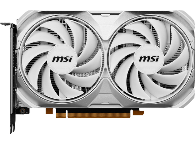 Відеокарта MSI PCI-Ex GeForce RTX 4060 Ventus 2X WHITE 8G OC 8GB GDDR6 (128bit) (2505/17000) (HDMI, 3 x DisplayPort) (RTX 4060 VENTUS 2X WHITE 8G OC)  Відеокарта MSI PCI-Ex GeForce RTX 4060 Ventus 2X WHITE 8G OC 8GB GDDR6 (128bit) (2505/17000) (HDMI, 3 x DisplayPort) (RTX 4060 VENTUS 2X WHITE 8G OC)