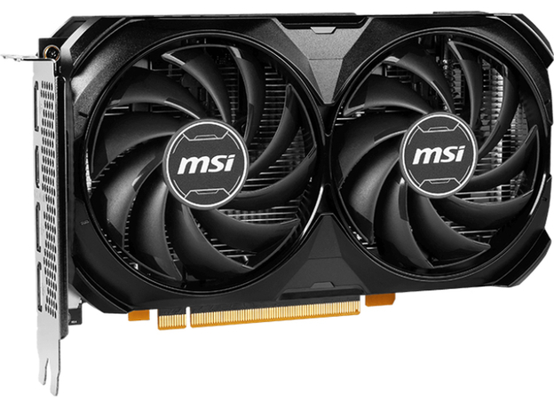 Відеокарта MSI PCI-Ex GeForce RTX 4060 Ventus 2X Black 8G OC 8GB GDDR6 (128bit) (2505/17000) (HDMI, 3 x DisplayPort) (RTX 4060 VENTUS 2X BLACK 8G OC) - зображення 2 Відеокарта MSI PCI-Ex GeForce RTX 4060 Ventus 2X Black 8G OC 8GB GDDR6 (128bit) (2505/17000) (HDMI, 3 x DisplayPort) (RTX 4060 VENTUS 2X BLACK 8G OC) - зображення 2