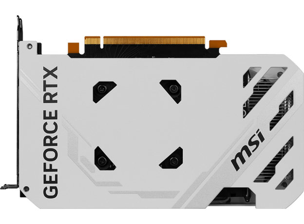 Відеокарта MSI PCI-Ex GeForce RTX 4060 Ventus 2X WHITE 8G OC 8GB GDDR6 (128bit) (2505/17000) (HDMI, 3 x DisplayPort) (RTX 4060 VENTUS 2X WHITE 8G OC) - зображення 3 Відеокарта MSI PCI-Ex GeForce RTX 4060 Ventus 2X WHITE 8G OC 8GB GDDR6 (128bit) (2505/17000) (HDMI, 3 x DisplayPort) (RTX 4060 VENTUS 2X WHITE 8G OC) - зображення 3