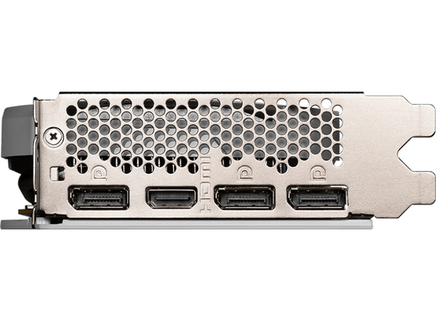 Відеокарта MSI PCI-Ex GeForce RTX 4060 Ventus 2X WHITE 8G OC 8GB GDDR6 (128bit) (2505/17000) (HDMI, 3 x DisplayPort) (RTX 4060 VENTUS 2X WHITE 8G OC) - зображення 4 Відеокарта MSI PCI-Ex GeForce RTX 4060 Ventus 2X WHITE 8G OC 8GB GDDR6 (128bit) (2505/17000) (HDMI, 3 x DisplayPort) (RTX 4060 VENTUS 2X WHITE 8G OC) - зображення 4