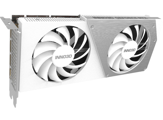 Видеокарта INNO3D PCI-Ex GeForce RTX 4060 Ti Twin X2 OC White 16GB GDDR6 (128bit) (2595/18000) (HDMI, 3 x DisplayPort) (N406T2-16D6X-178055W)  Видеокарта INNO3D PCI-Ex GeForce RTX 4060 Ti Twin X2 OC White 16GB GDDR6 (128bit) (2595/18000) (HDMI, 3 x DisplayPort) (N406T2-16D6X-178055W)