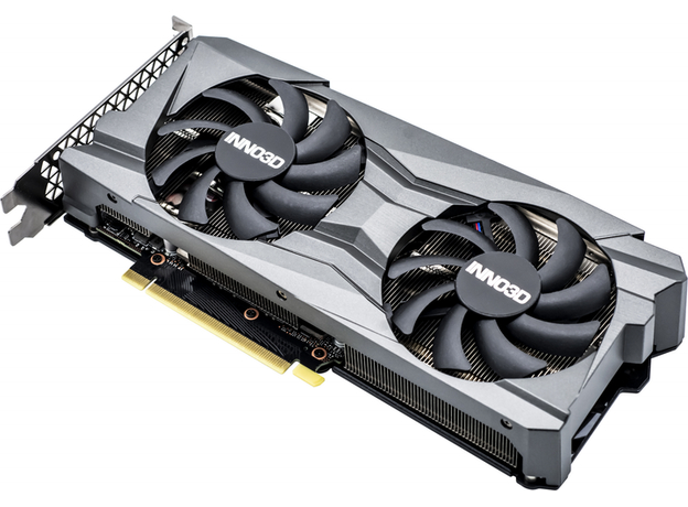Видеокарта INNO3D PCI-Ex GeForce RTX 3060 Twin X2 OC 8GB GDDR6 (128bit) (1792/15000) (HDMI, 3 x DisplayPort) (N30602-08D6X-11902130) - изображение 3 Видеокарта INNO3D PCI-Ex GeForce RTX 3060 Twin X2 OC 8GB GDDR6 (128bit) (1792/15000) (HDMI, 3 x DisplayPort) (N30602-08D6X-11902130) - изображение 3