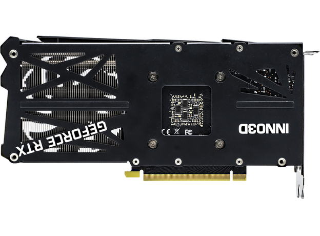 Видеокарта INNO3D PCI-Ex GeForce RTX 3060 Twin X2 OC 8GB GDDR6 (128bit) (1792/15000) (HDMI, 3 x DisplayPort) (N30602-08D6X-11902130) - изображение 5 Видеокарта INNO3D PCI-Ex GeForce RTX 3060 Twin X2 OC 8GB GDDR6 (128bit) (1792/15000) (HDMI, 3 x DisplayPort) (N30602-08D6X-11902130) - изображение 5